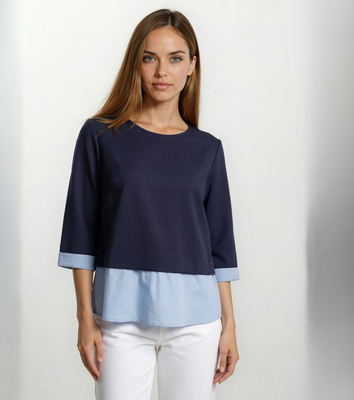 CAMICIA DONNA M/L P2601/EU Ingrosso Abbigliamento Donna Tellini S.r.l.